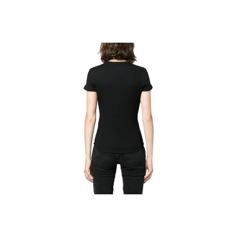 ISABEL MARANT Slim Fit Fine Ribbed Top-2