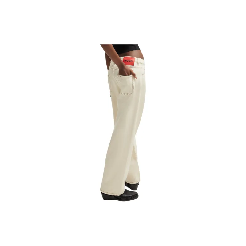 HUGO BOSS Low rise Straight leg Jeans-4