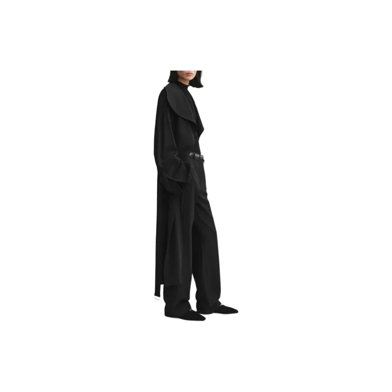 TOTEME Belted Twill Coat-1