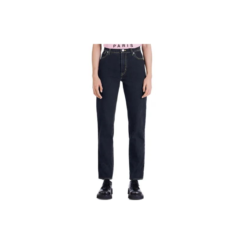 KENZO Logo patch Slim cut Jeans-3