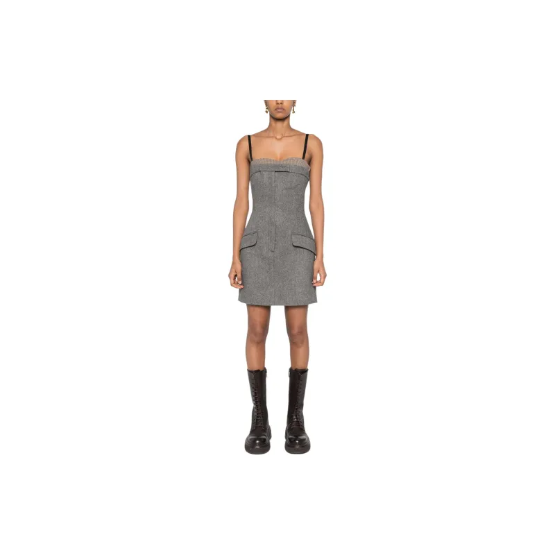 SportMax Tweed Mini Dress-2