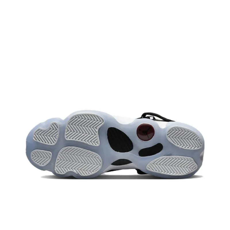Jordan 6 Rings Black White Gym Red GS-5