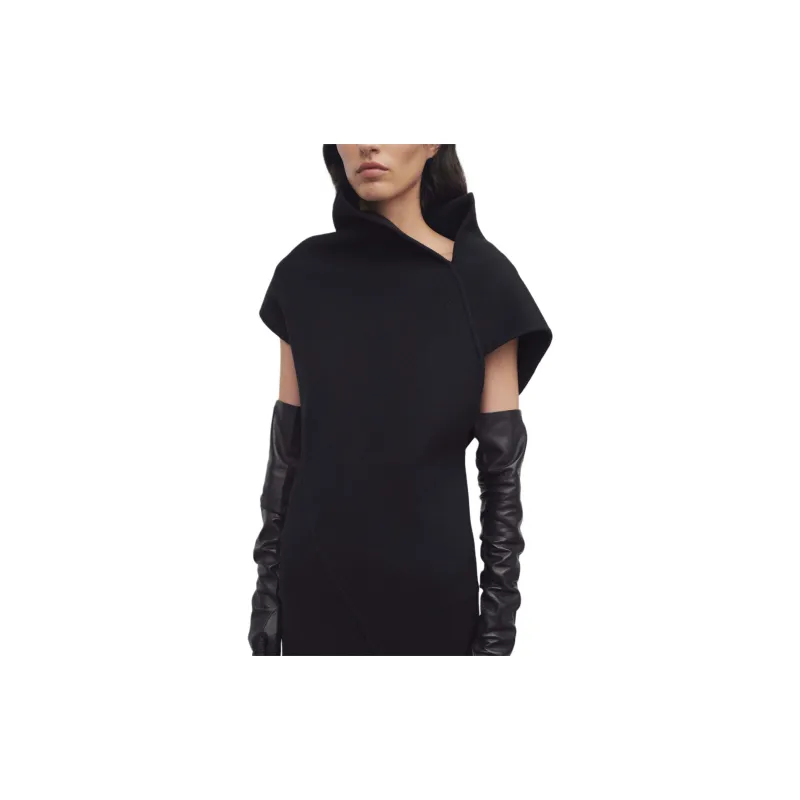 THE ROW SS24 Short-Sleeved Dresses Women's Black-4