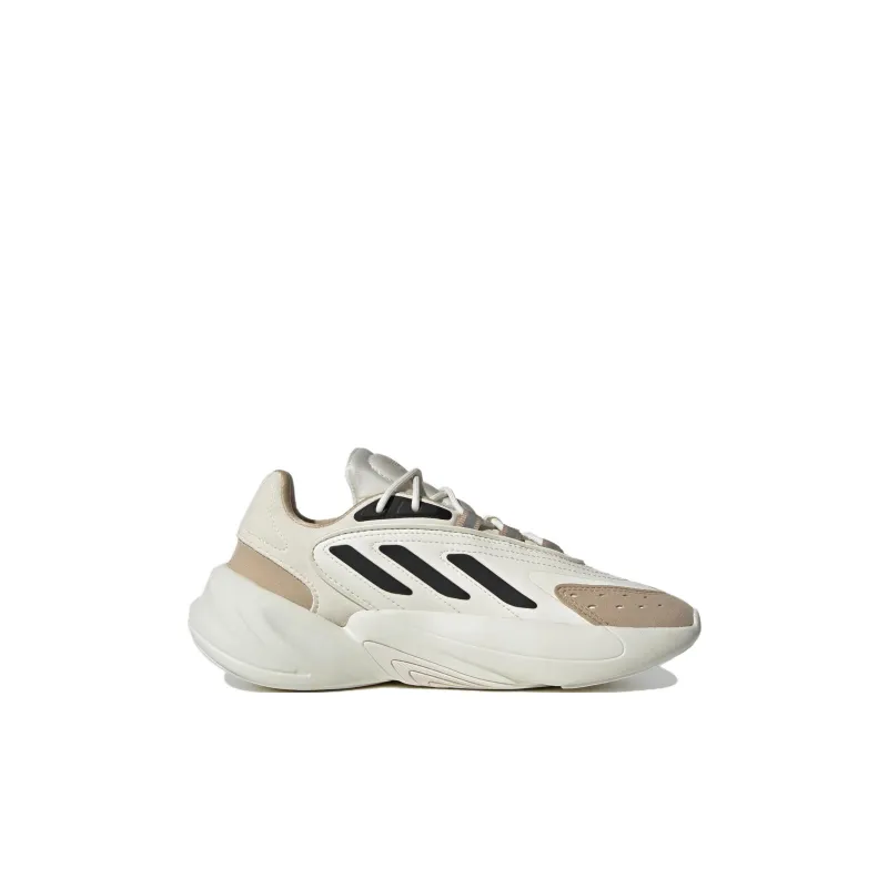 Adidas Originals Ozelia Slip Resistant, Abrasion Resistant, Lightweight Kids Lifestyle Shoes Beige Brown Black Kids'-1