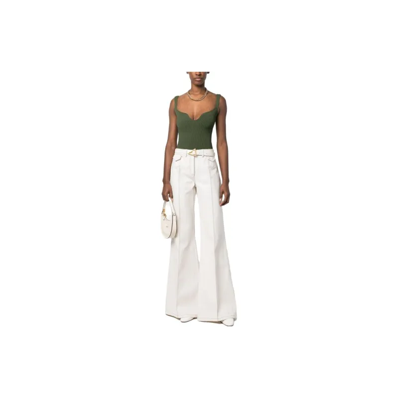Giambattista Vall Wide leg Flared Trousers-2