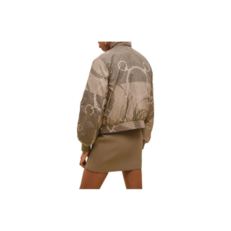 HERMES FW22 Down Jacket Women's Khaki-3