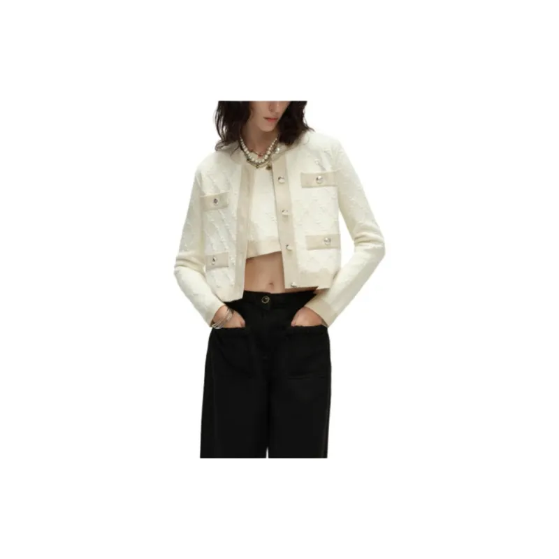 KARL LAGERFELD SS24 Knitwear Women's White-2