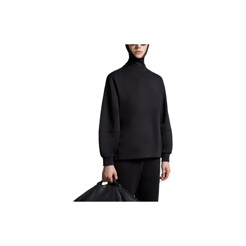 Moncler Logo Embossed Crewneck Sweatshirt-1