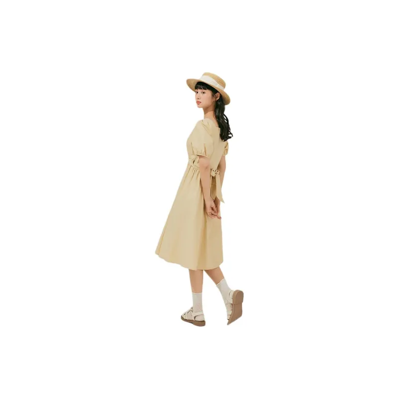 ZIHAN Short Sleeved Dress Women's-2