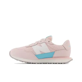 New Balance NB 237 Slip-Resistant Cushioning Wear-Resistant Breathable Low-Top Kids' Running Shoes Pink Teenagers