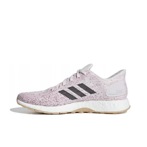 Adidas Pureboost Dpr Running Shoes Women's Low-Top Pink/Light Gray/Carbon Black