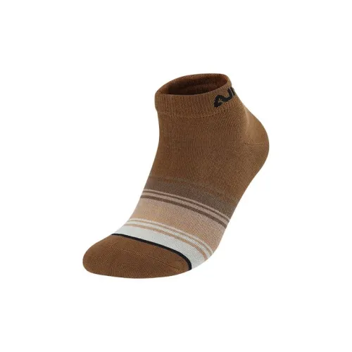FILA Ankle Socks Men's 1 Pack Orange Brown