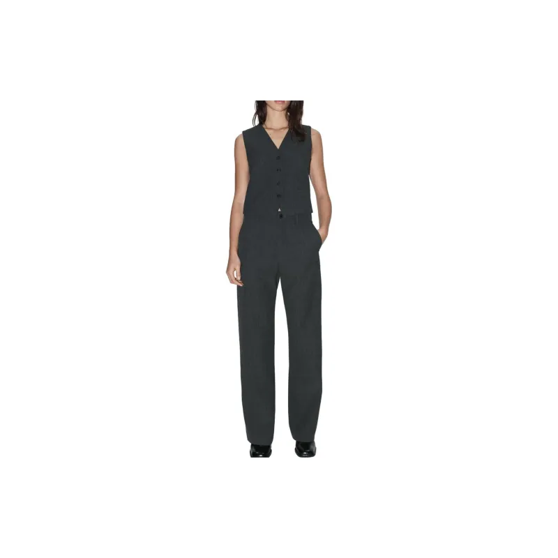 ZARA Suit Trousers Women's Gray-2