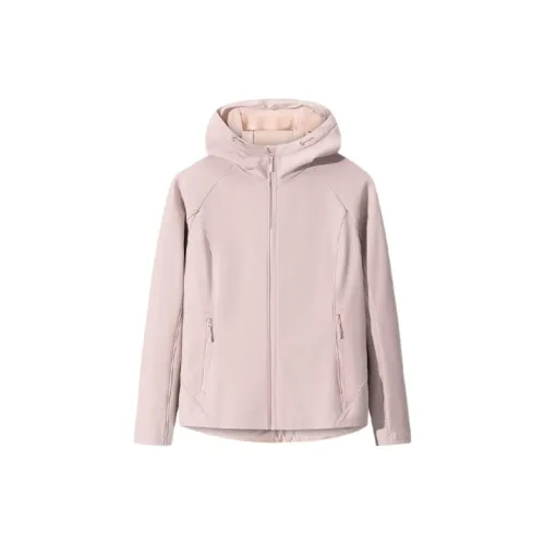 ANTA Women's Outdoor Series Jackets Women's Smoke Gray Pink