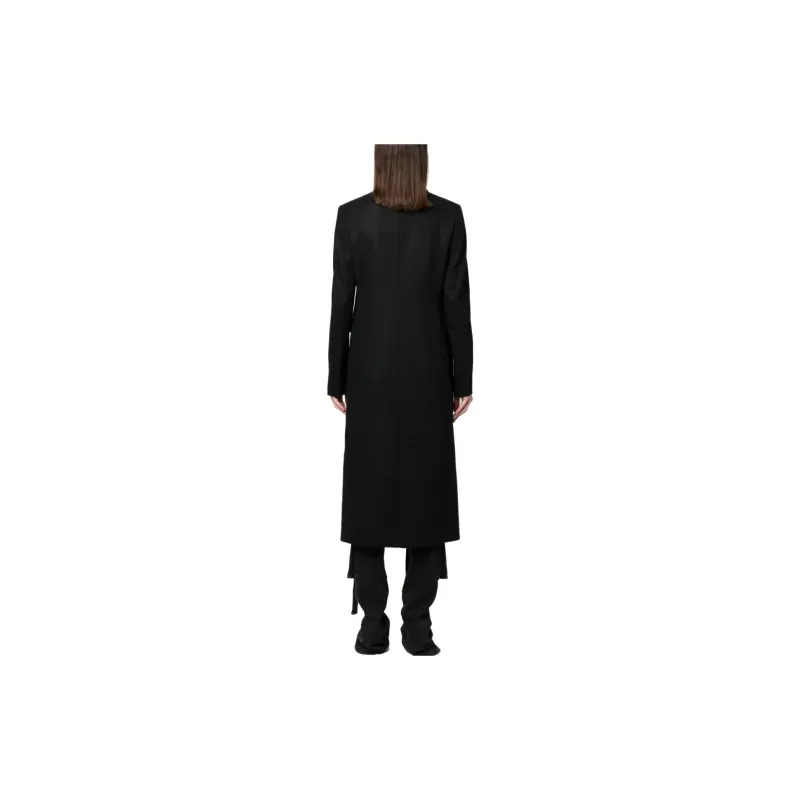 Misbhv Single-breasted Wool Blend Midi Coat-1