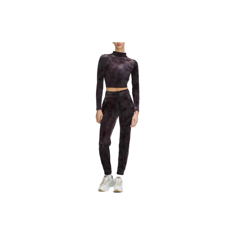 Lululemon Ready To Crush Sports Pants Women's Xingji Dark Gray Mixed Color-2