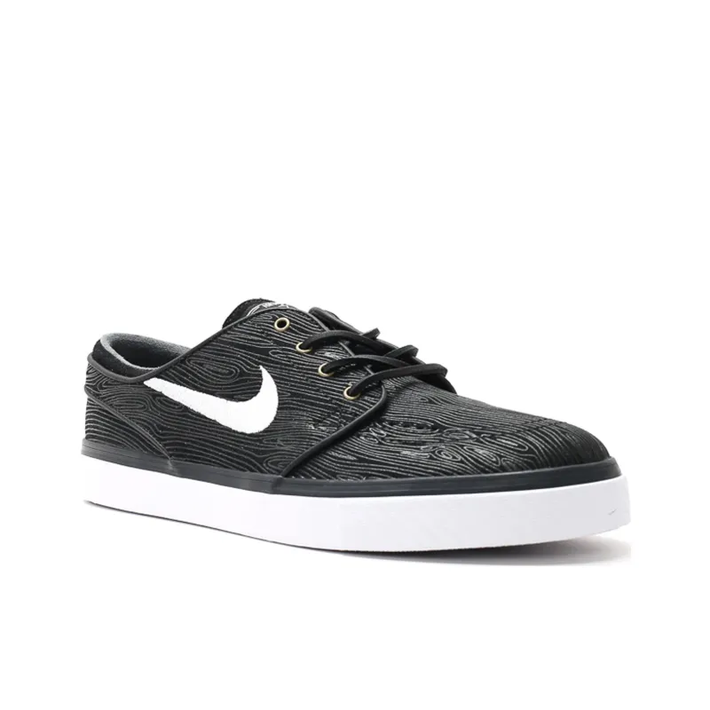 Nike Sb Stefan Janoski Zoom Se Black White-2