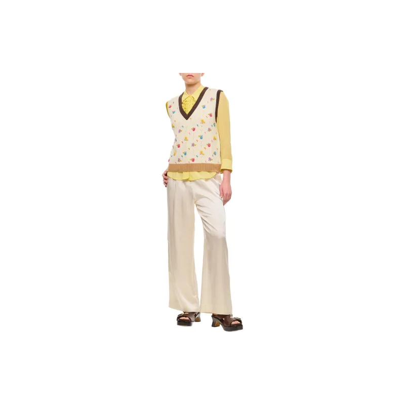 Saks Potts Casual Pants Women's Ecru-2