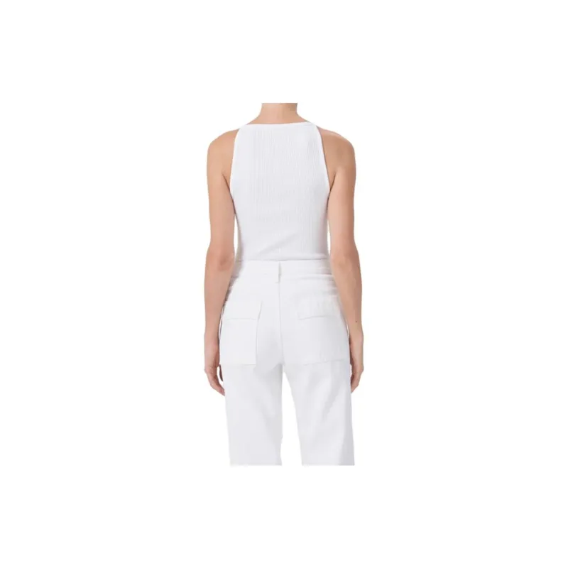 AGOLDE Tank Tops Women's White-2