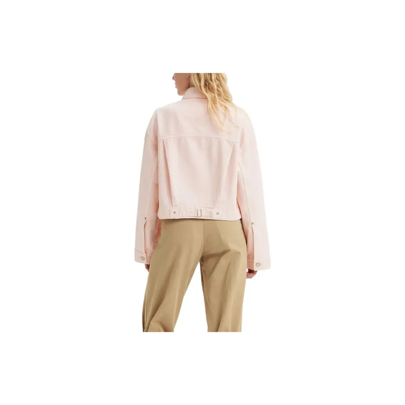 Levis Denim Jackets Women's Pink-2