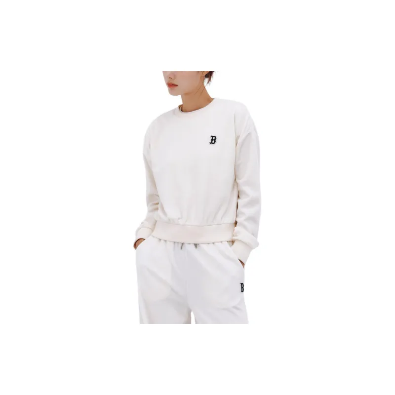 MLB Sweatshirt Women's Dark Cream-3