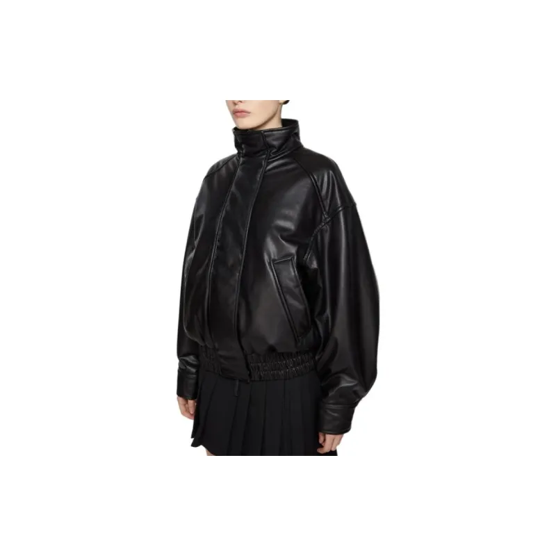 Acne Studios Zip Up Bomber Jacket-3