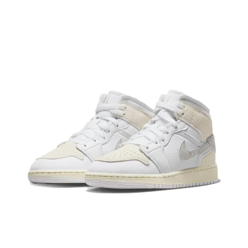 Jordan 1 Mid SE Craft Inside Out Tech Grey GS-2
