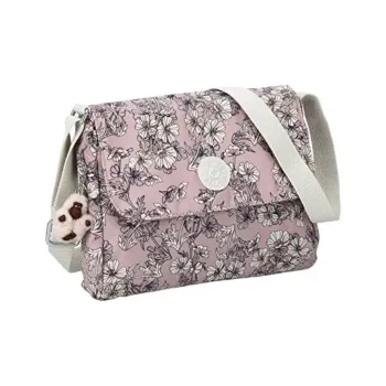 Kipling Nylon Crossbody Bag, Shoulder Bag Women's Purple & Multicolor
