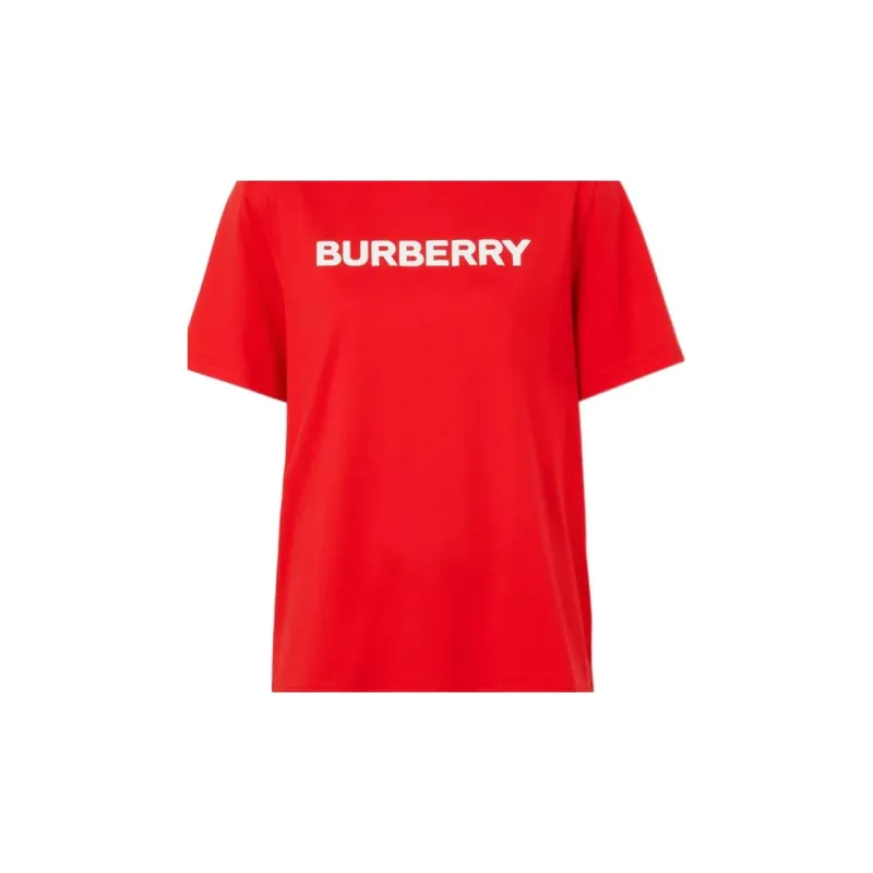 Burberry FW22 Regular T Shirt Women's Bright Red-3