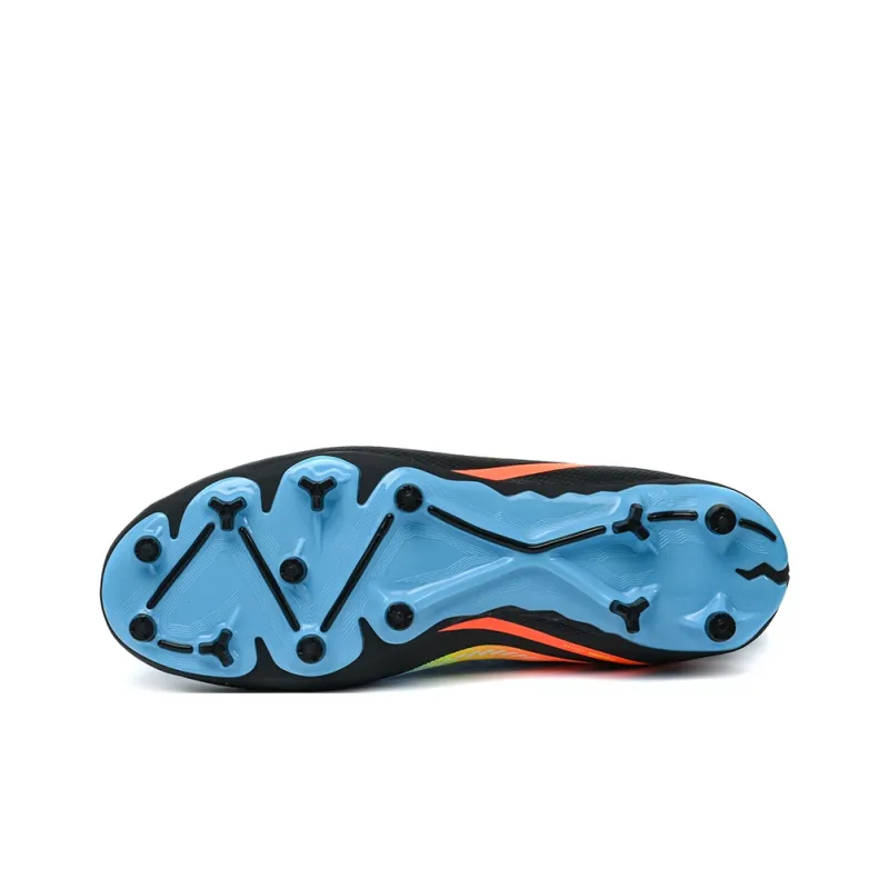 Kuding FG Rubber Long Studs Artificial Ground Anti-Slip Wear-Resistant Soccer Shoes Unisex-14