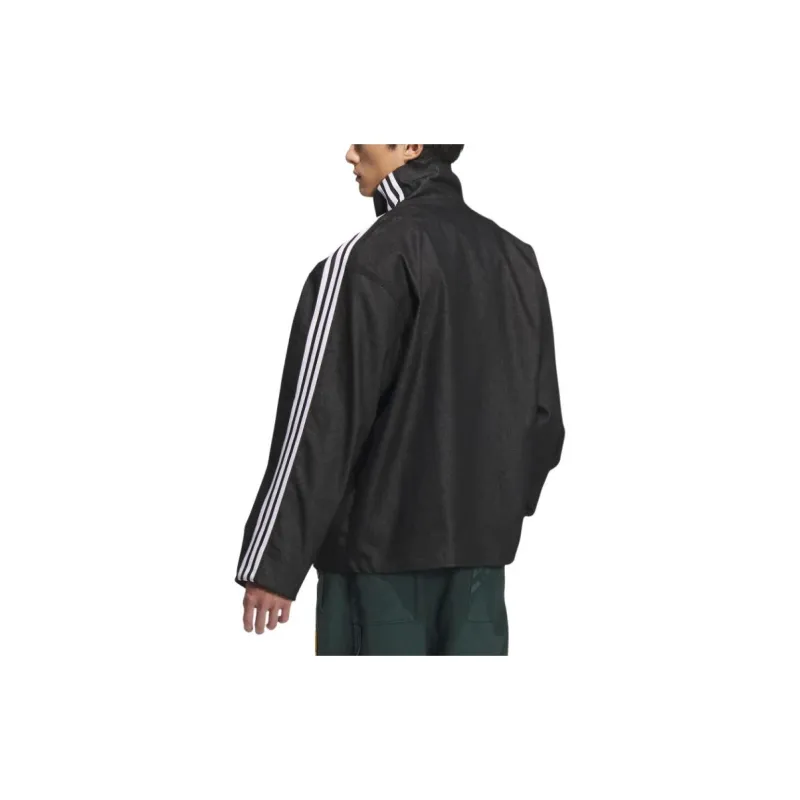Adidas Originals TRACK TOP CN TT DENIM Jackets & Coats Unisex Black-2