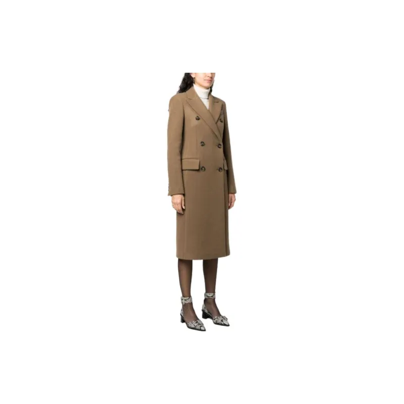 SportMax Double breasted Wool cashmere Coat-3