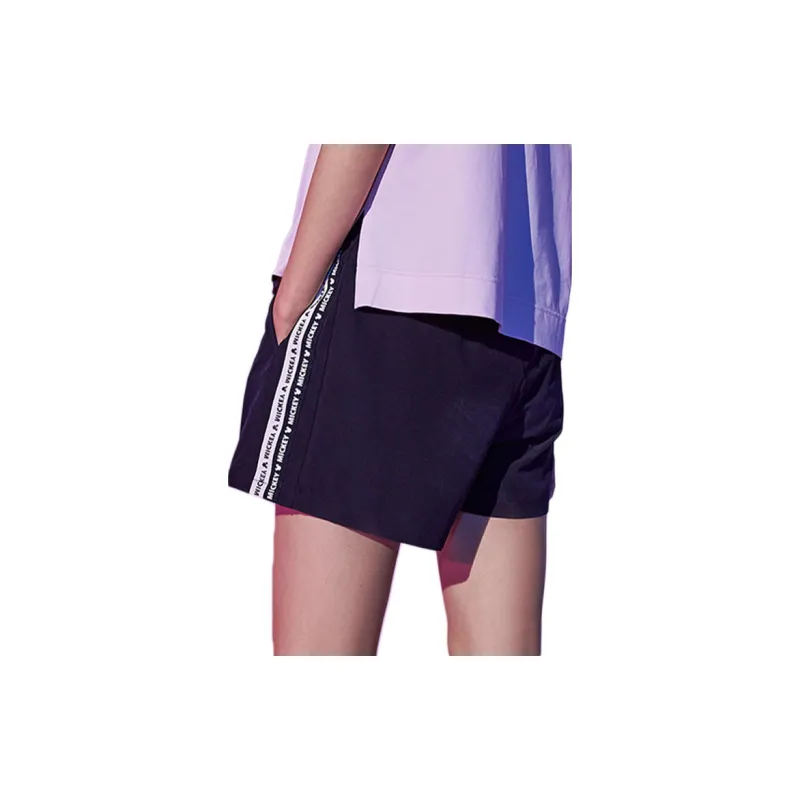Disney X LINING Casual Shorts Women's Black-2