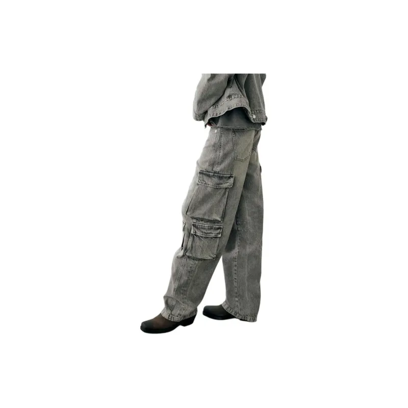 ZARA Jeans Women's Dark Gray-2