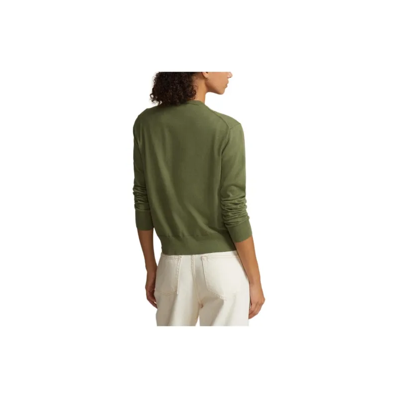 Polo Ralph Lauren SS24 Knitwear Women's Floral Green-3