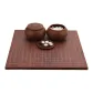 361 Pcs Imitation Jade+Red Plastic Can+Imitation Rosewood Chessboard (Includes Extra Pieces and Rule Book)