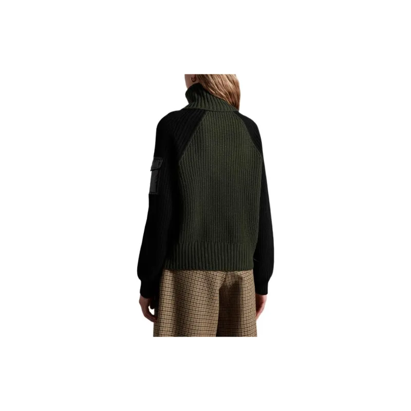 Moncler Sweater Women's Dark Green-3