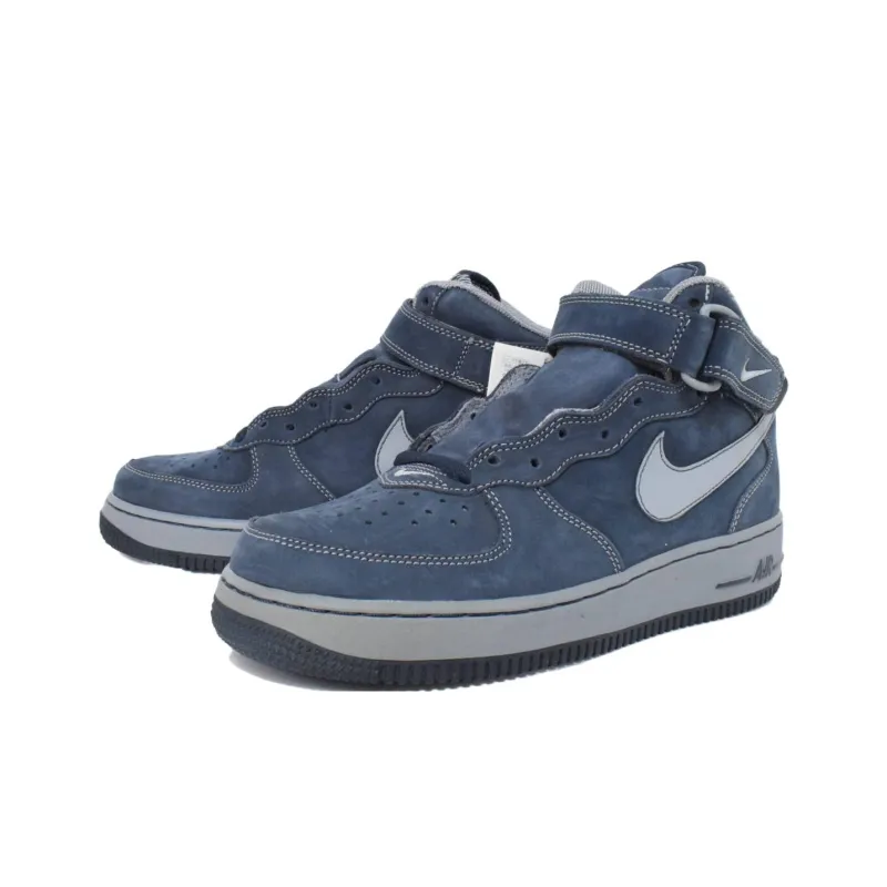 Nike Air Force 1 Mid Dark Obsidian Stealth-2