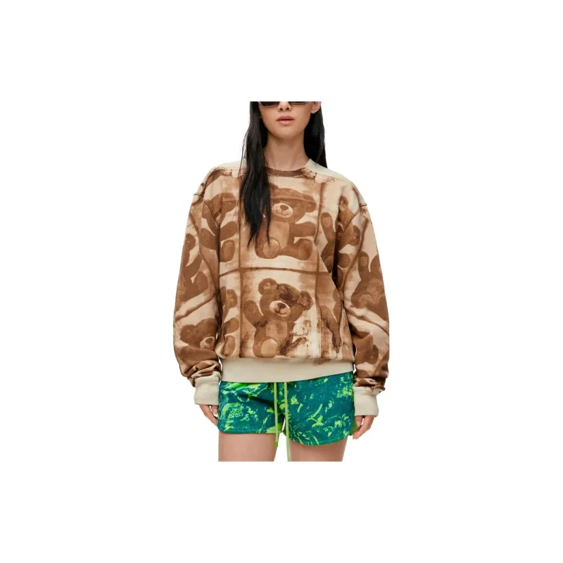LOEWE SS24 Sweatshirt Women's Brown-2