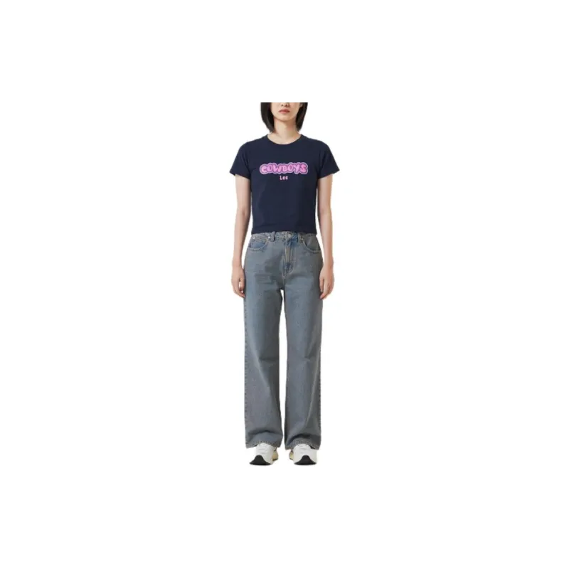 Lee T Shirt Women's Marine Blue-2