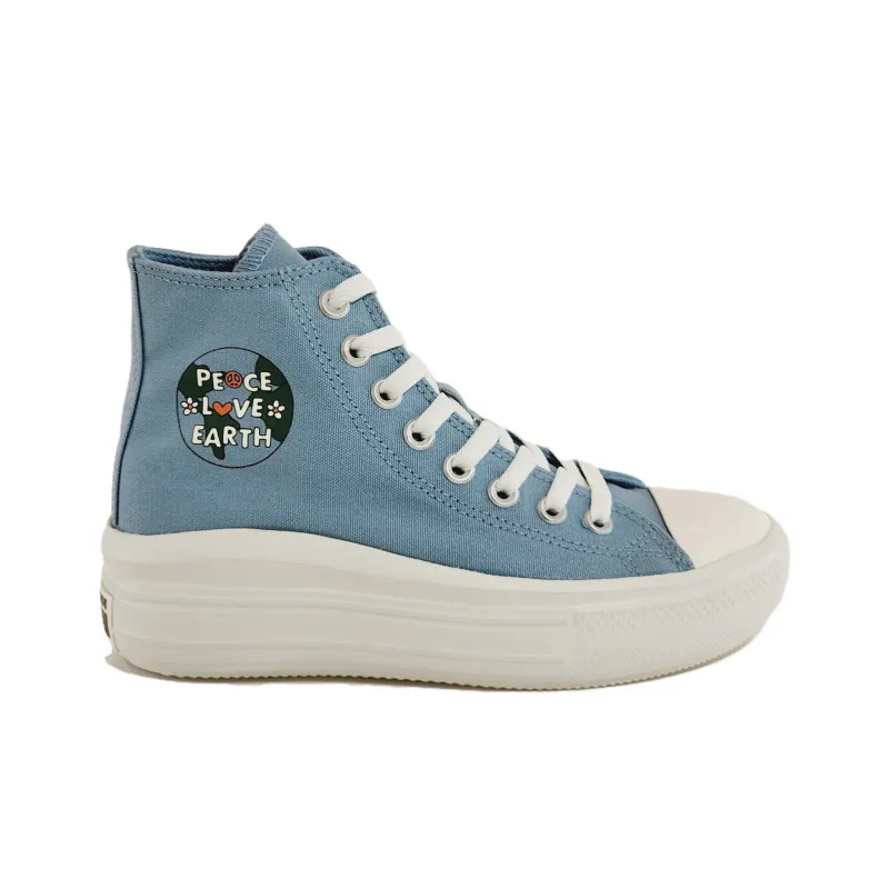 Chuck Taylor All Star Women's Converse Move Platform High 'Peace Love Earth' Women's-1