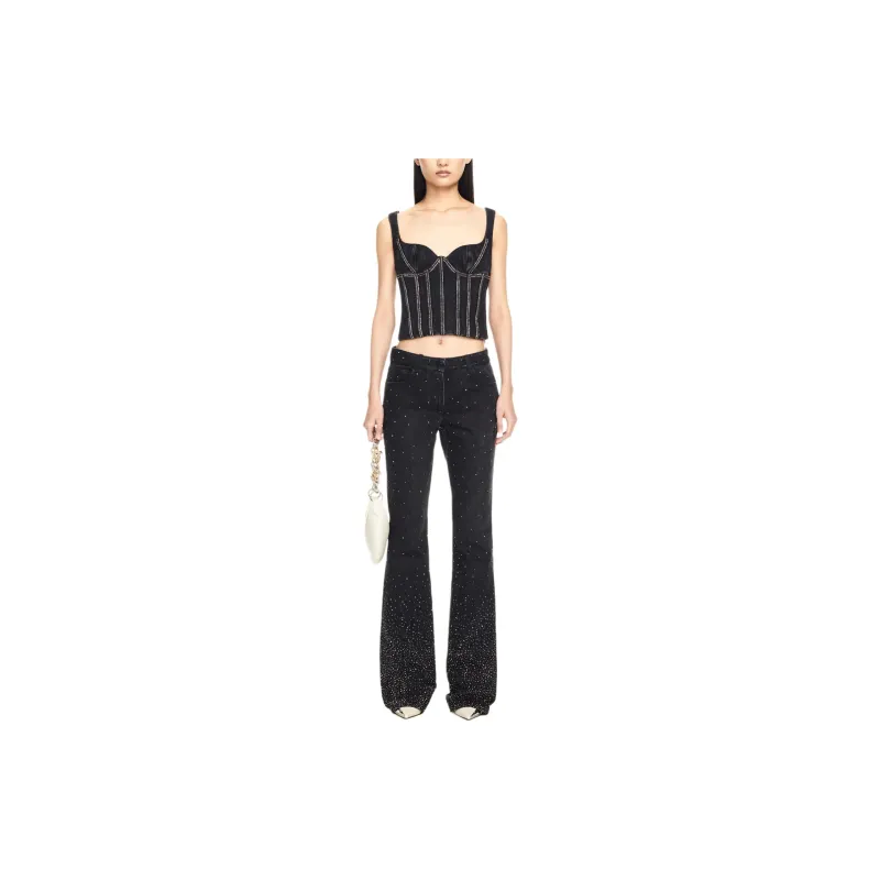 OFF-WHITE Bling Bustier Top-1