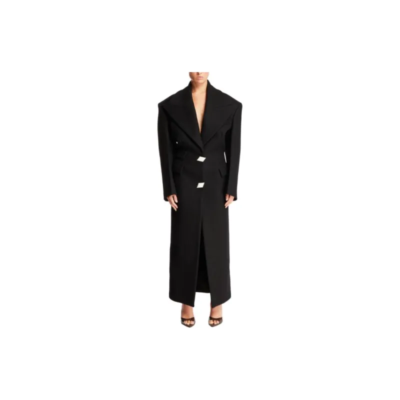 The Attico Oversized Long Coat-1
