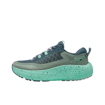 Skechers WOMEN'S GO Series Cushioning Rebound Low Top Running Shoes Women's Light Green