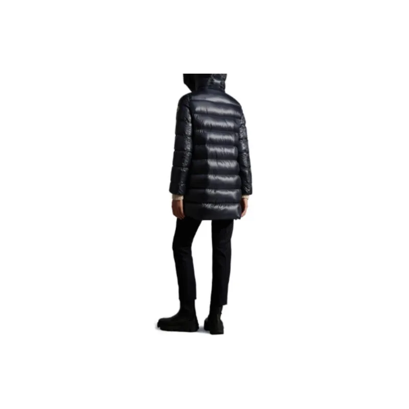 Moncler Suyen Series Down Jacket Women's Midnight Blue-2