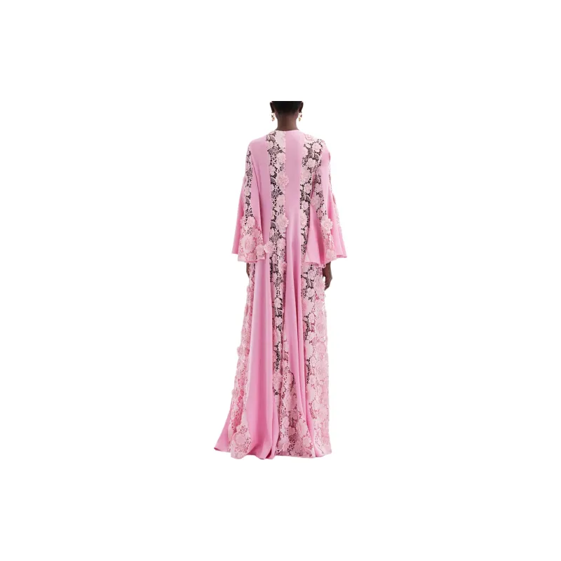 OSCAR DE LA RENTA SS24 Long-Sleeved Dresses Women's Pink-2