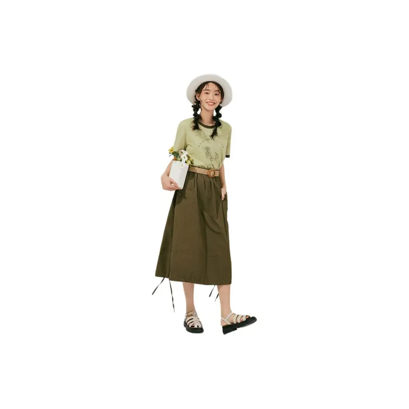 ZIHAN Casual Long Skirt Women's-3