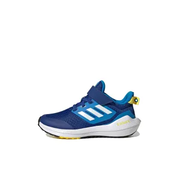 Adidas Eq21 Run 2.0 Bounce Slip Resistant Cushioning Abrasion Resistant Low Top Running Shoes Blue White Kids'