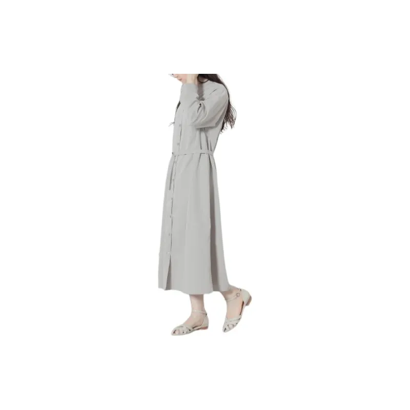 Beams Long Sleeved Dress Women's-4