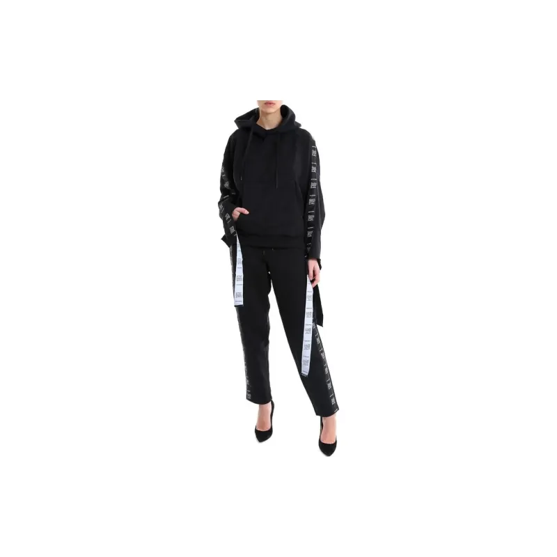 Vetements Knitted Sweatpants Women's Blue-2